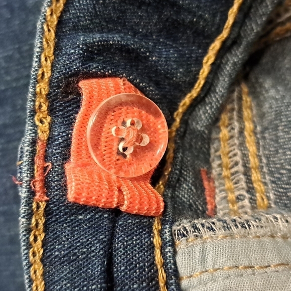 Gymboree girls size 5 jean cropped style folded cuffs VGUC Outlet - Picture 4 of 4